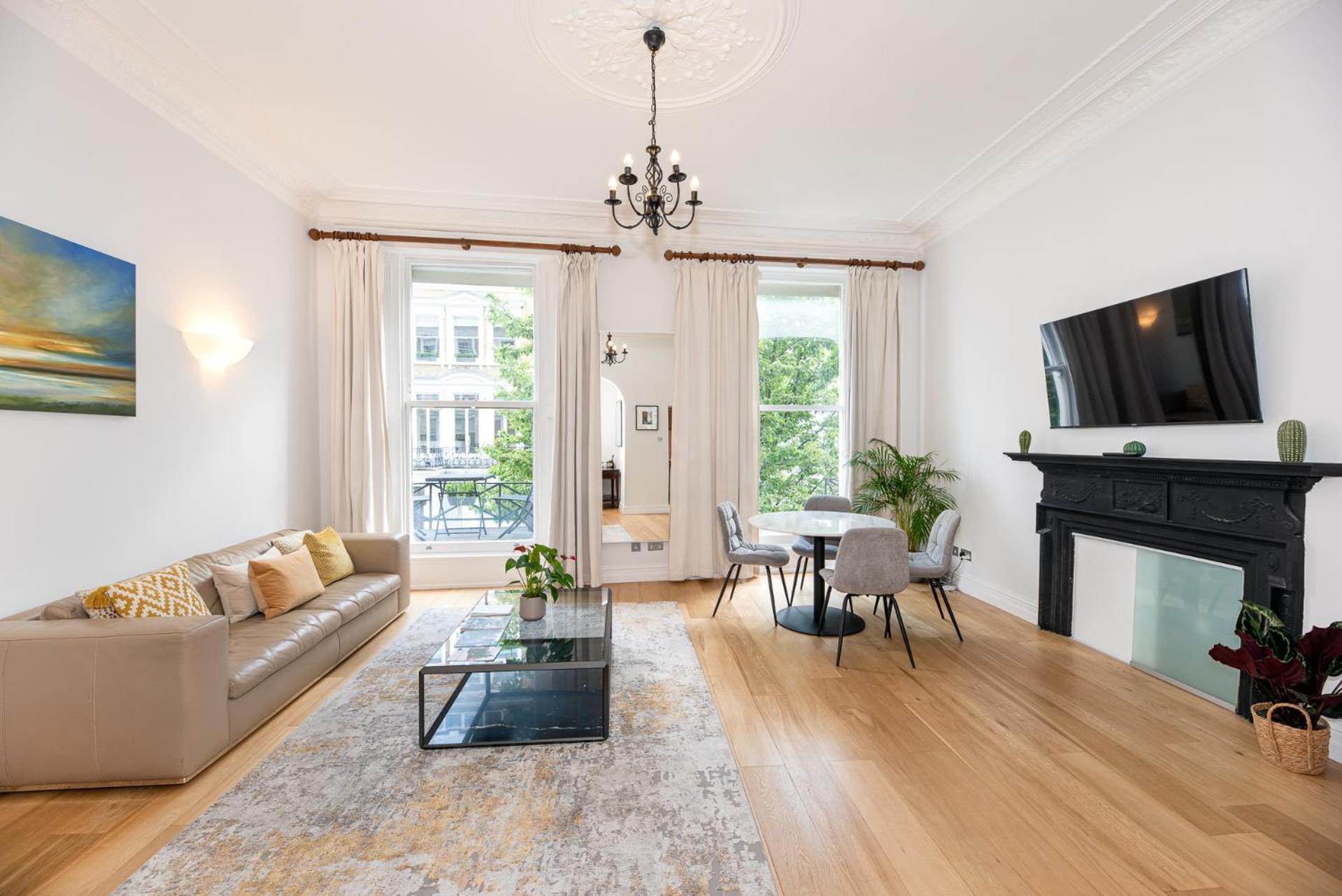 2-Bedroom Victorian Apartment In Kensington London Ngoại thất bức ảnh